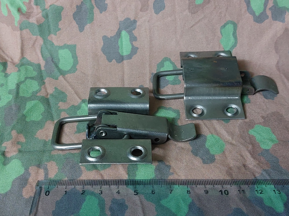 Kistenverschluss mit Montageblech WK2 wehrmacht